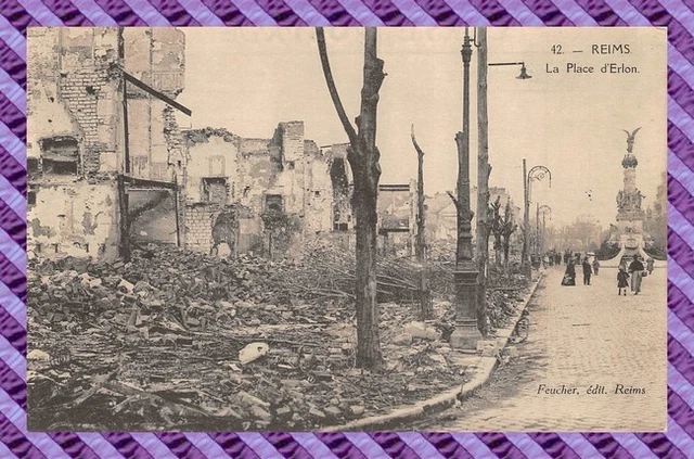 CPA 51 - Reims - La Place of Erlon