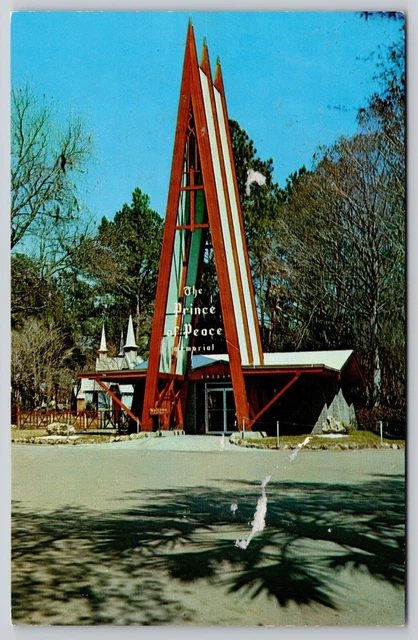 Entrance Prince Peace Memorial Silver Springs Florida FL Postcard UNP VTG Koppel