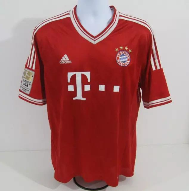 Bayern Munich 2013/14 Home Adidas Shirt Jersey GOTZE #19 XL