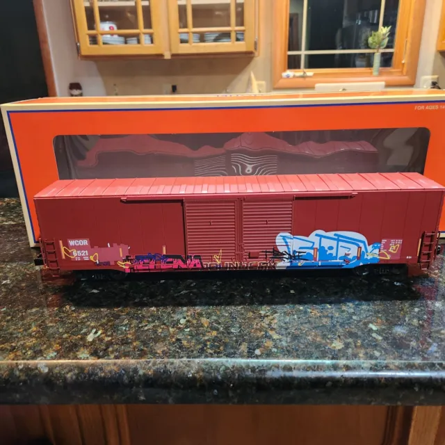 Lionel 2326181 O Scale Graffiti  WCOR 60' Boxcar #6510