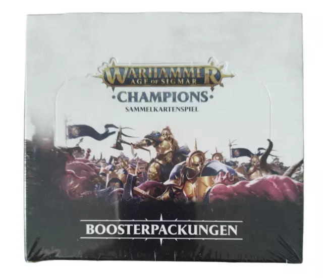 Warhammer - Age of Sigmar - Champions - Sammelkartenspiel - Booster - Deutsch