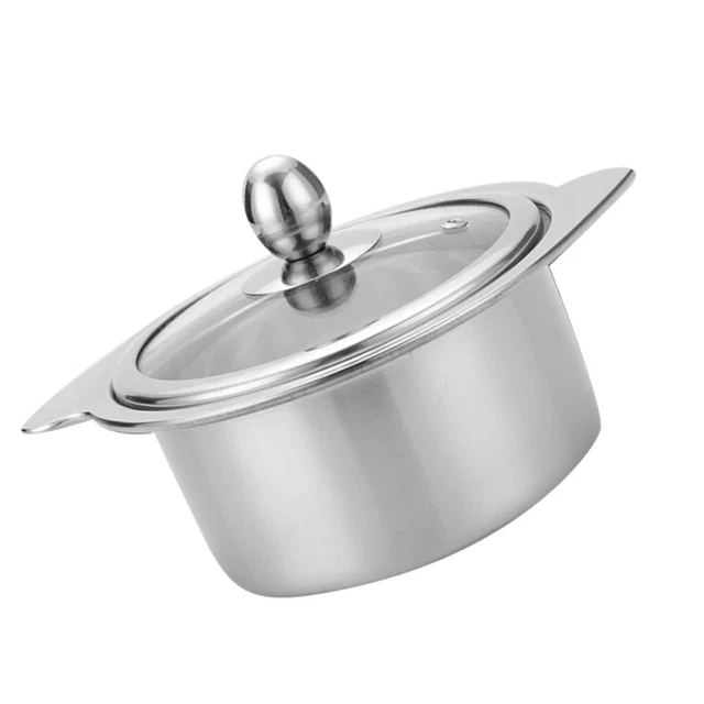 MICHELANGELO Pentola 10 Litri Antiaderente – Rivestimento In Granito, Compatibile Induzione, Bianca, Con Coperchio - 5
