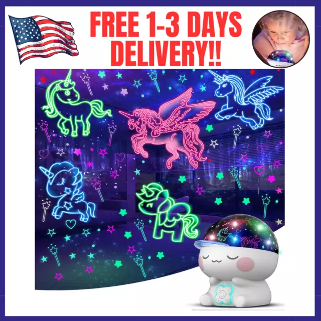 Toys for 3 4 5 6 7 8 9 Year Old Girls Gifts Star Projector Christmas Gifts  Kids