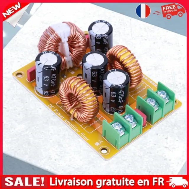 DC LC Low Pass High Frequency Filter 4A 50V Module for Radio Amplifier (4A)