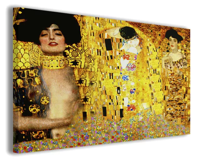 Quadro moderno Gustav Klimt vol XVIII stampa su tela canvas pittori famosi