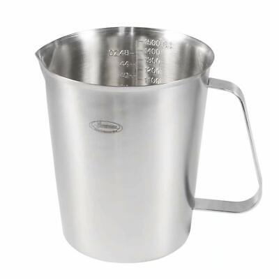 lattiera latte Art making caffè fumante brocca con misurazione interno Silver 32oz Bricco da latte 907,2 gram Acciaio inossidabile in acciaio INOX bricco da latte caffè strumenti Cup 900 ml 