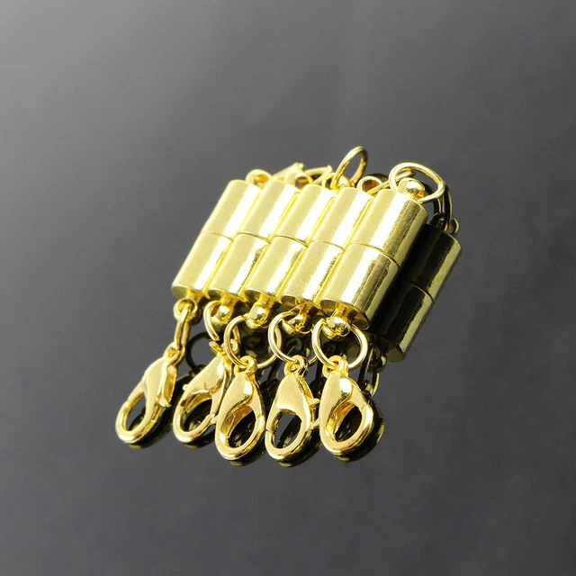 10 un. conectores magnéticos de pulsera con cierre magnético