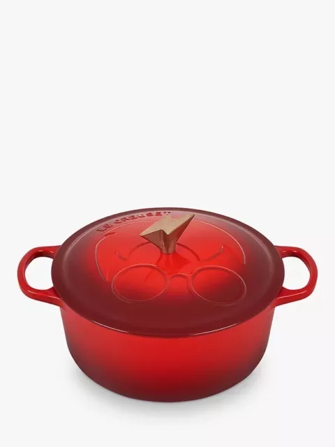 Harry Potter Le Creuset Cocotte Rondo 26cm Cherry Red Limited Edition Rare