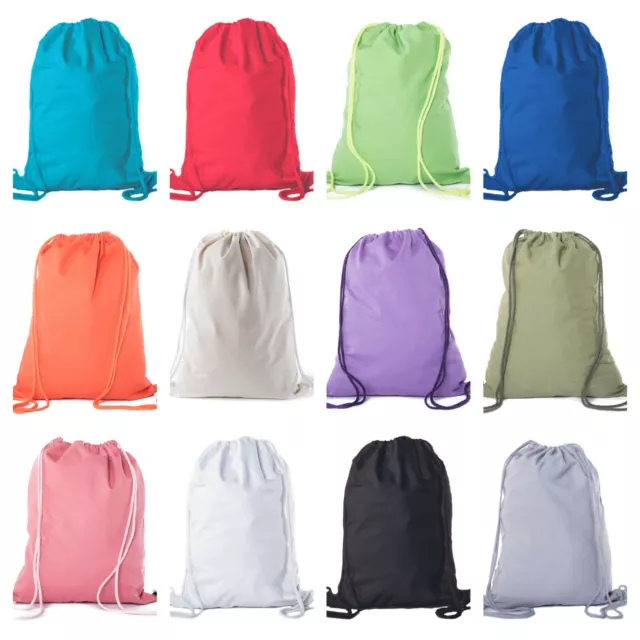 Mato & Hash® 8oz Cotton Canvas Drawstring Cinch Bag Durable backpack