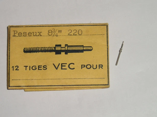 Tige De Remontoir (Winding Stem) Peseux Pour Calibres 7000, 7001, 7010