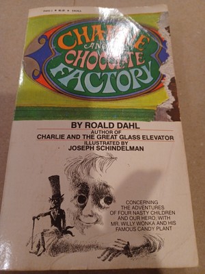 CHARLIE AND THE Chocolate Factory by Roald Dahl Paperback Book location ...
