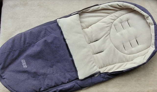 Mamas & Papas Cold Weather Winter Footmuff Cosytoe Denim Blue rrp £89