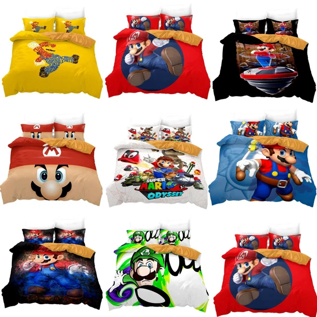SUPER MARIO COLLECTION Single/Double/Queen/King Bed Quilt Cover Set 3