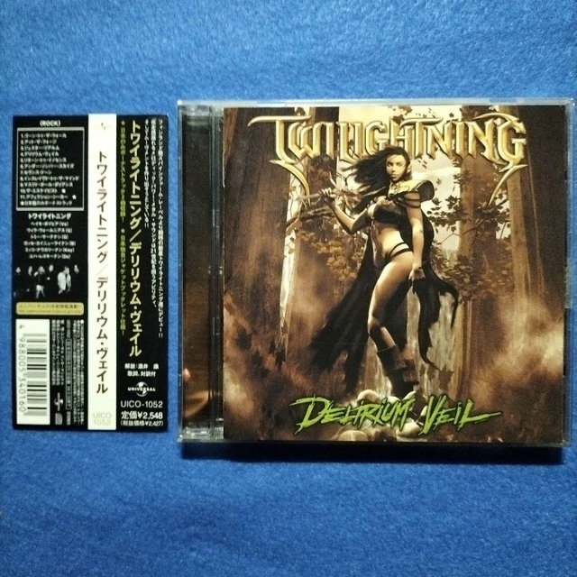 JAPAN EDIT. CD Twilightning Delirium Veil avec titres bonus japonais ...