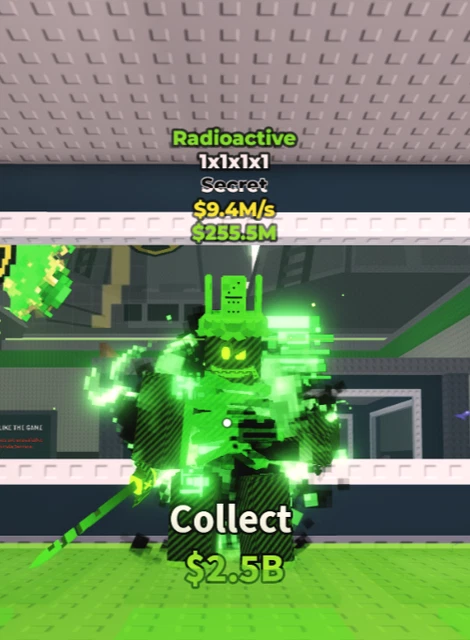 STEAL A BRAINROT (RARE) Radioactive 1x1x1x1 £10.58 - PicClick UK