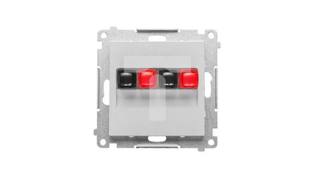 SIMON 55 2-WAY loudspeaker socket (module). Cable cross-section for ...