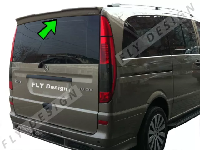 Spoiler de Toit Convient pour Vito W 639 Viano 2004-10, Aileron Arrière