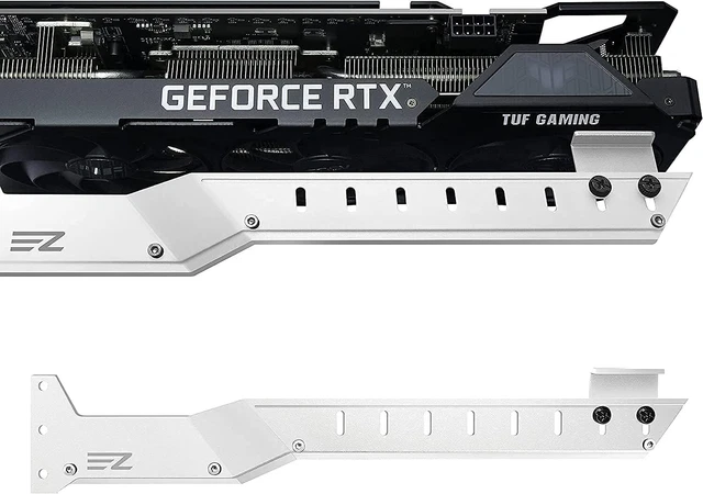 EZDIY-FAB GPU Holder Brace Graphics Card GPU Support Video Card Holder Bracket,