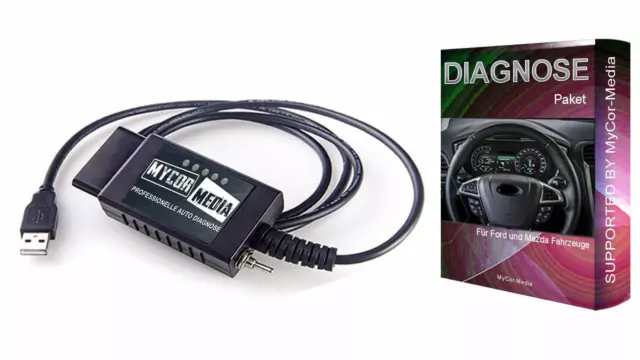 Forscan USB Diagnose Interface für Ford und Mazda Fahrzeuge auslesen codieren