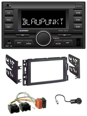Blaupunkt Bluetooth USB AUX 2din mp3 SD AUTORADIO PER OPEL CORSA C ISO 2000-2004 