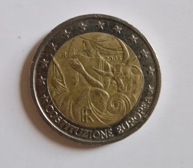 2 Euro Münze Costituzione Europea 2005 2 EURO MÜNZE Sondermünze Costituzione Europea Italien 2005 EUR 2,00