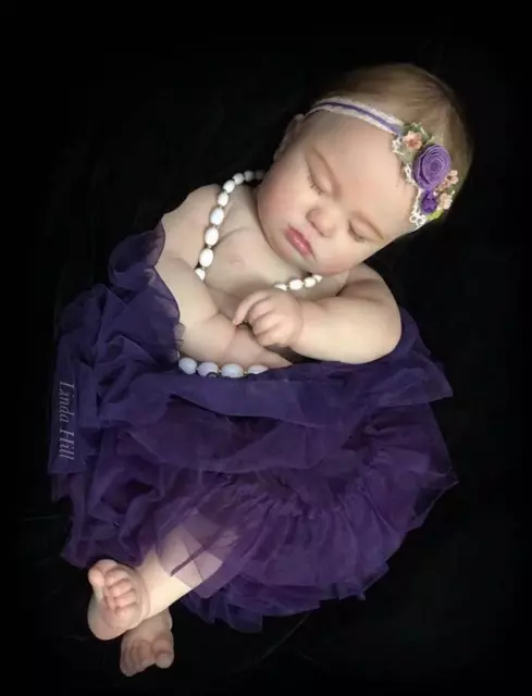 June Sleeping 7 Months Old ~ 25" Reborn Doll Kit/COA ~ by Bountiful Baby