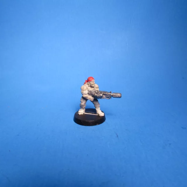 GW WH40k Astra Militarum Catachan Jungle Fighter w/ Meltagun oop Metal i22c