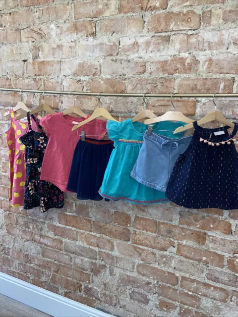 NEXT TU H&m Girls Summer Bundle Dress Top Shorts Etc Age 4-5