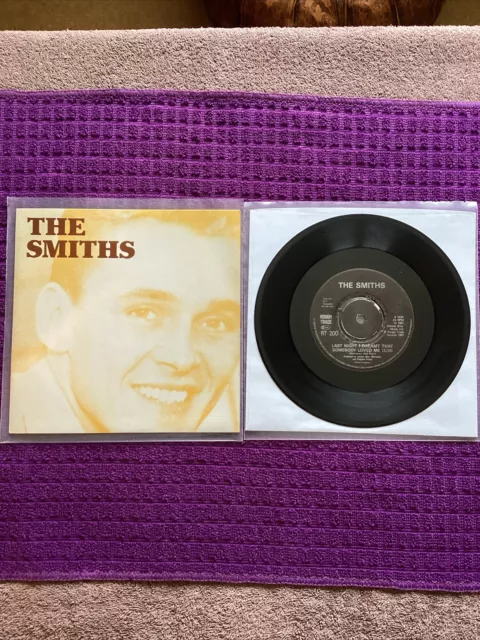 Last Night I Dreamt That Somebody Loved Me 1987 Uk First Press,good +Condition.