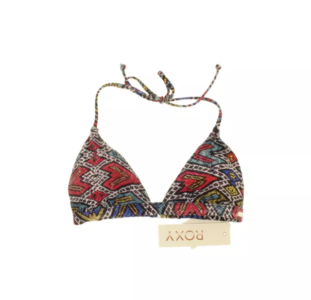 Roxy Juniors' Poetic Mexic' Reversible Fixed Triangle Bikini Top - Multi - XS