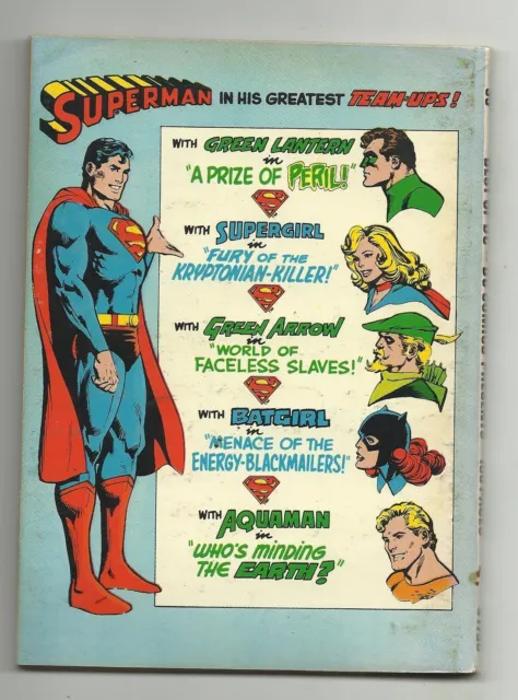 Best of DC Blue Ribbon Digest #13 - DC Comics Presents Superman - VG/FN 5.0 2