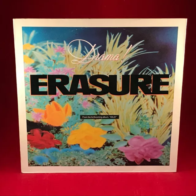 ERASURE Drama! Act 2 1989 UK 3-track 12" vinyl single original mute record