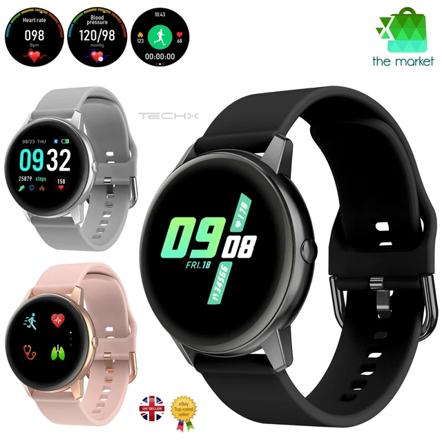 SKMEI SmartWatch Blood Oxygen BP Bluetooth Heart Rate Monitor Fitness Tracker R3