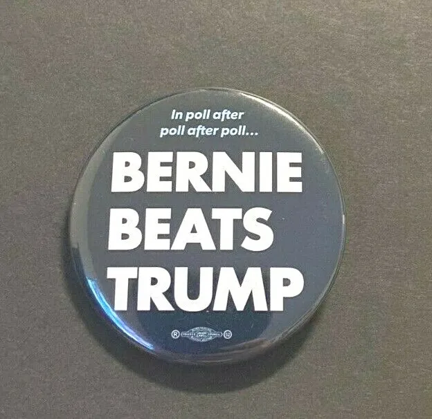 Bernie Sanders Official Campaign Button Pin 2020 President Senator Vermont