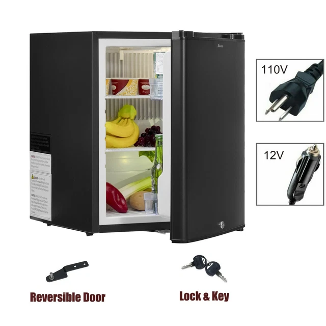 SMAD 12V/110V COMPACT Refrigerator Cascadia Truck Mini Fridge RV