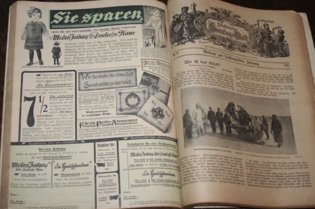 Gutenbergs Illustriertes Sonntags-Blatt / Beilage zur Luckenwalder Zeitung 1915