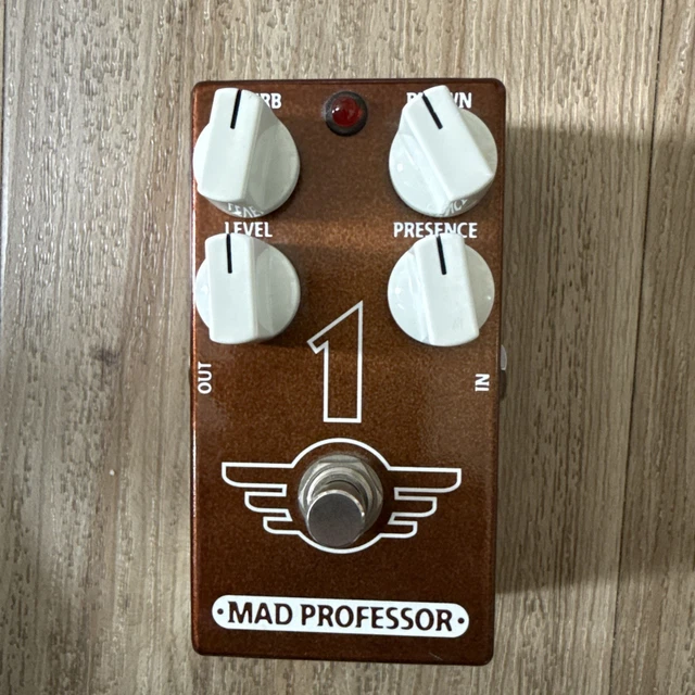 MAD PROFESSOR 1-PEDAL Overdrive Pedal Van Halen Brown sound plus