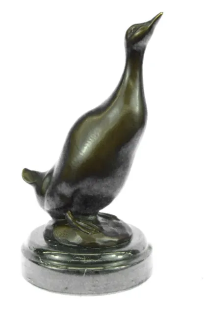 Fonte Original Milo Jardin Intérieur / Extérieur Canard Bronze Figurine Cadeau