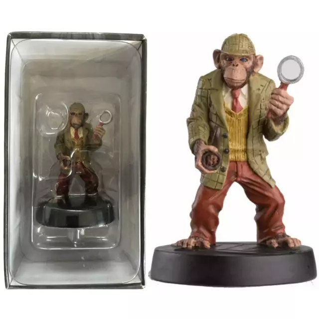 Dc Comics Super Heroes Detective Chimp 69 Figuras Plomo Colección Eaglemoss