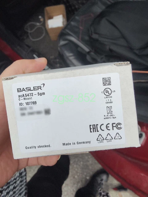 acA5472-5gm BASLER acA5472-5gm industrial camera Brand New FedEx or DHL
