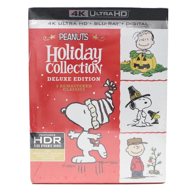 THE PEANUTS HOLIDAY Collection Deluxe w/ Digital Copy 4K Ultra HD Blu