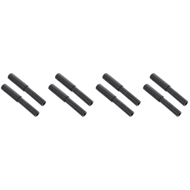 8 Pcs Putter Extension Rod Club Grips Graphite Shaft Extender Extension Stick