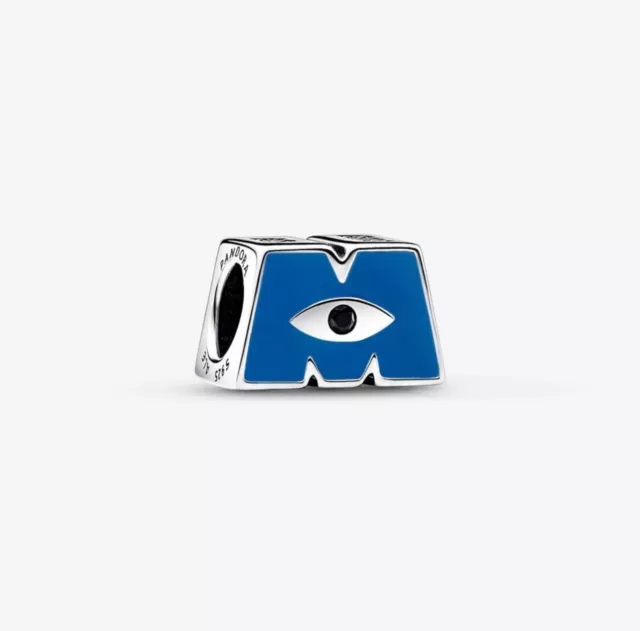 Authentic Pandora Disney Pixar Monster Inc  Charm #792029C01 A14