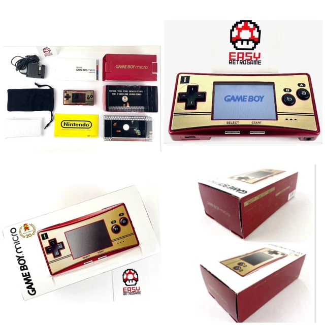 Gba Micro System Famicom Jp Version CONSOLE GAME BOY Micro