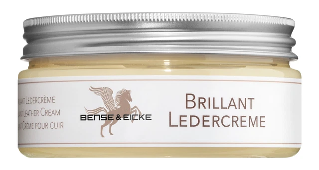 Crema de cuero brillante Bense & Eicke 250 ml para el cuidado del cuero exigente
