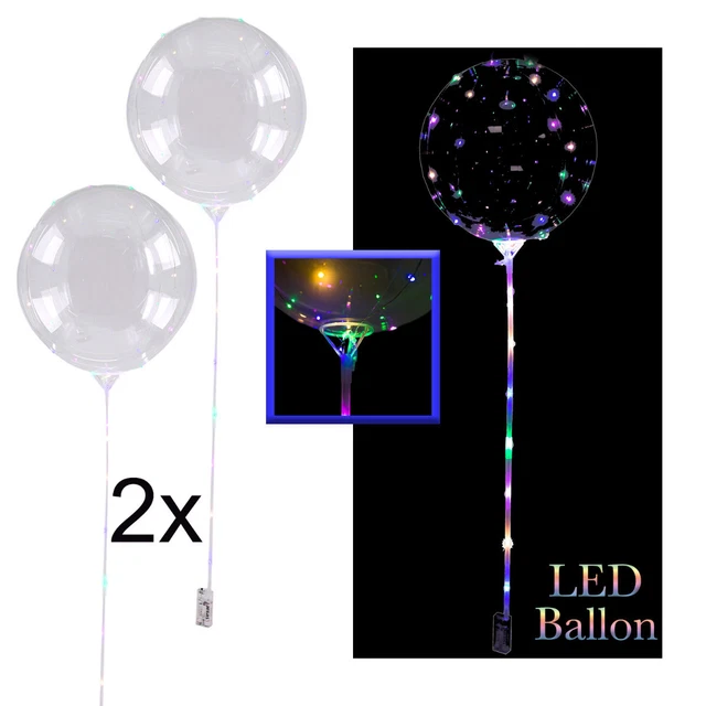Led Luftballons Mit Stab