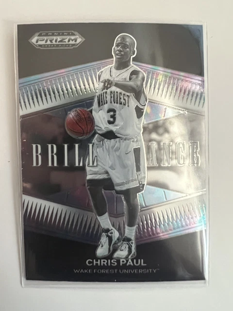2022 Prizm Draft Picks Basketball Chris Paul Brilliance Wake Forest NCAA NBA
