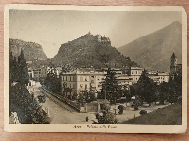 Cartolina Arco Trento Rara Fg Viaggiata Animata