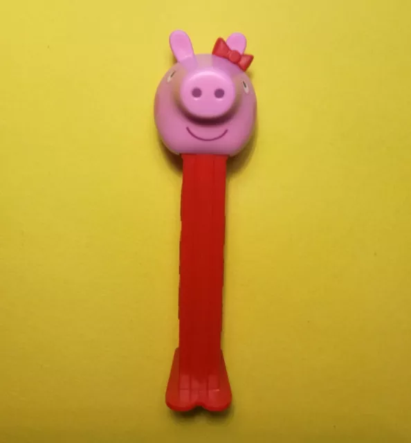 Peppa Pig (Peppa & George) - Super Neu PEZ Candy Spender - 7.5 Patent - Ungarn