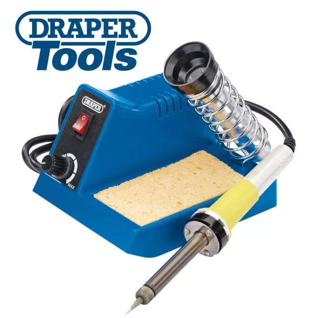 Draper 61478 Soldering Iron Station 40w with Cleaning Sponge